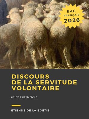 cover image of Discours de la servitude volontaire